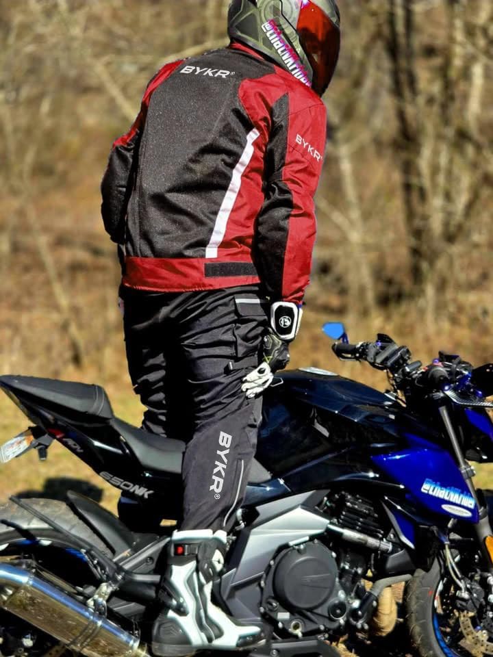 BYKR Motorcycle Pants for Men and Women Armored Cordura Overpants Enduro ATV Dual Sports Motocross Cargo Work Touring - Image 5